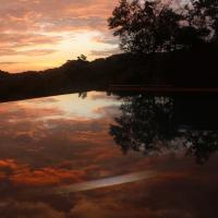 piscine et reflet